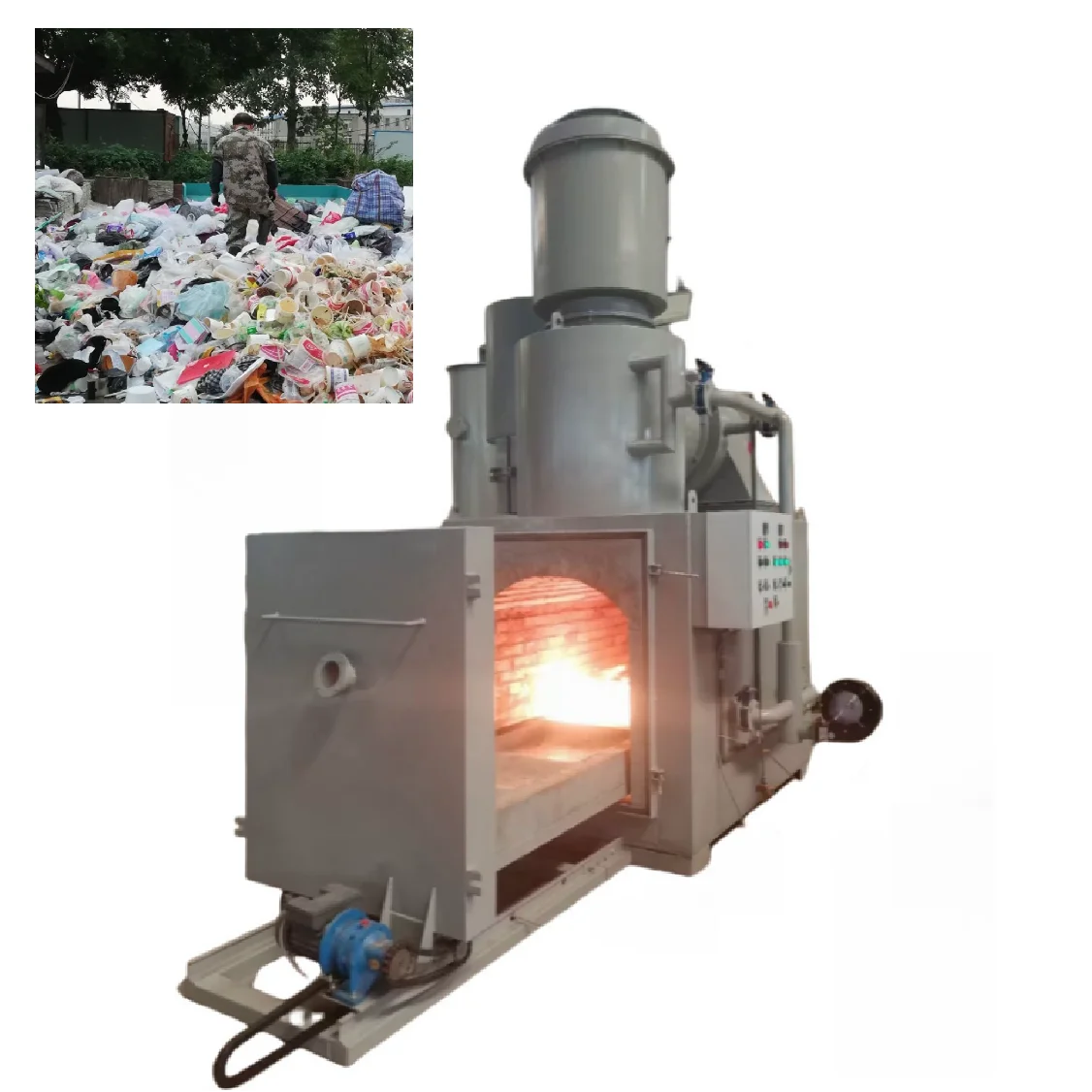 Высококачественная небольшая домашняя мусоросжигательная печь, мусоросжигательная установка, автомобильные мусоросжигательные установки