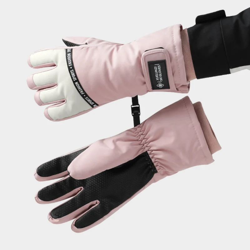 Waterproof Windproof Thinsulate Touch Screen Full Finger Winter Outdoor Ski Gloves For Women