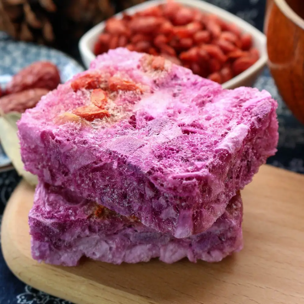 Manufacturer in China Delicious Food Healthy Nutritious Freeze Dried Purple Sweet Potato Tremella Soup
