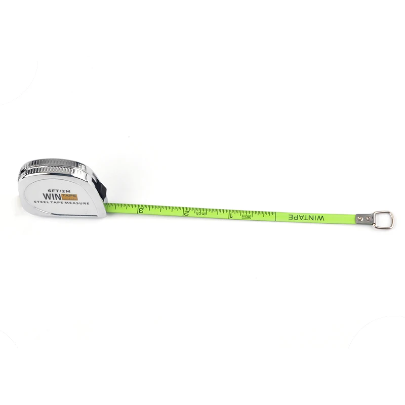 2m tape measure aluminum case measuring instrument metro custom measuring tape