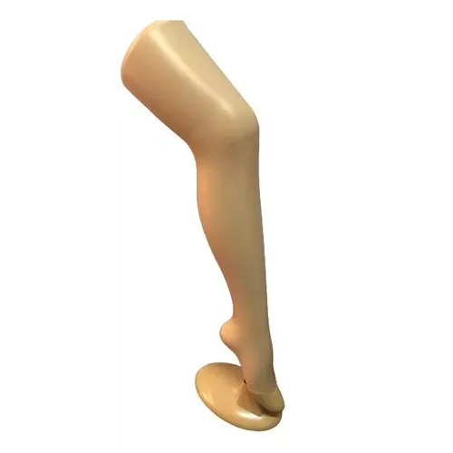 Hot Sale White Plastic Female Leg Mannequin Women Stocking Socks Shoes Long Leg Display Mannequin
