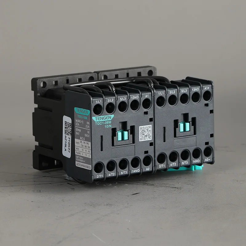 Высококачественный 24Vdc 3 Pole 6A 9A 12A 18A 25A 32A контактор