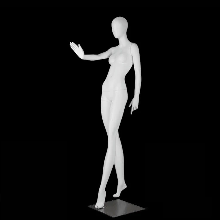 Full Body Breast Female Mannequin Manikin Skin Color Female Headless Mannequin for Clothes Display