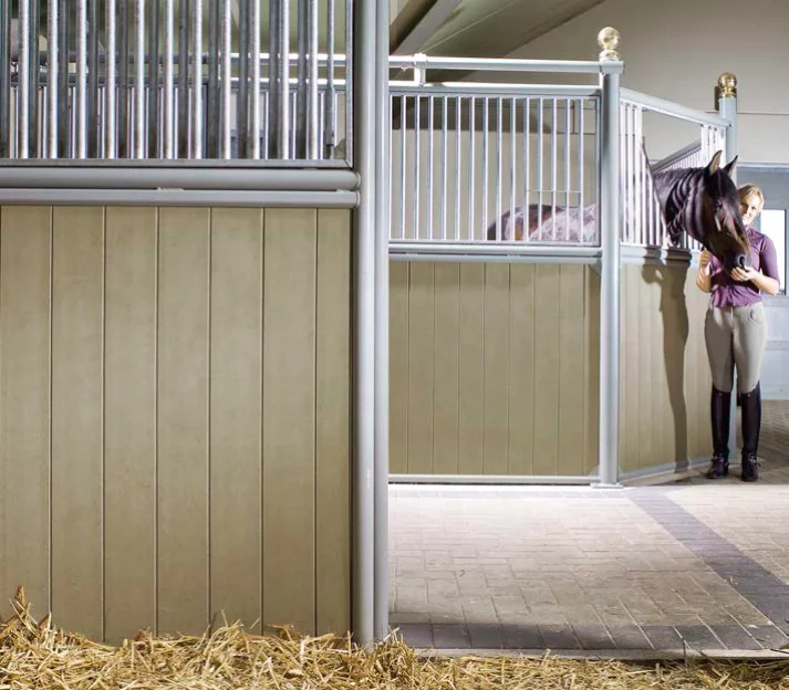 Europe style cavaplast board horse stall  horse stable