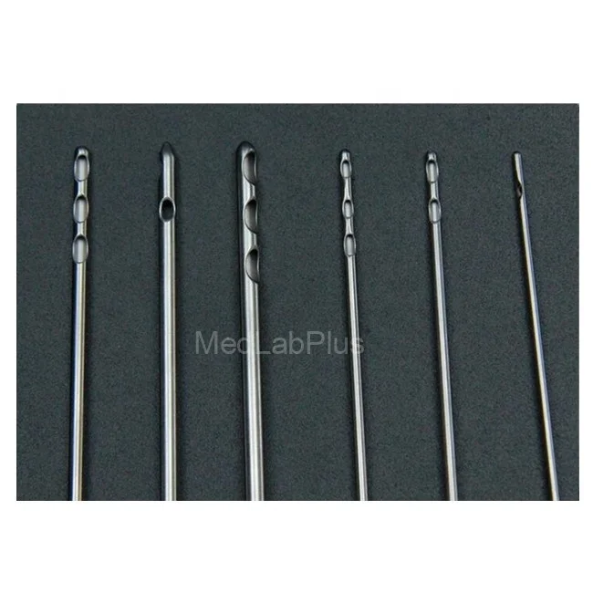liposuction cannulas surgical instruments fat injection harvesting cannula Fat liposuction infiltration injection cannula
