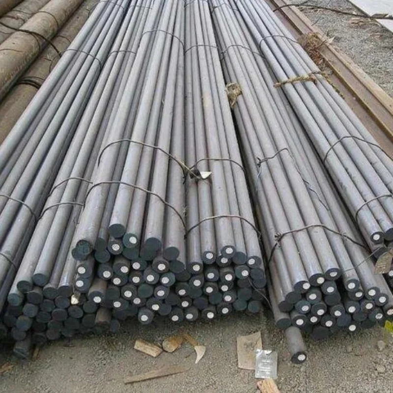 Большой запас пружинной стали кованая круглая 60CrMnBA SUP11A 51B60