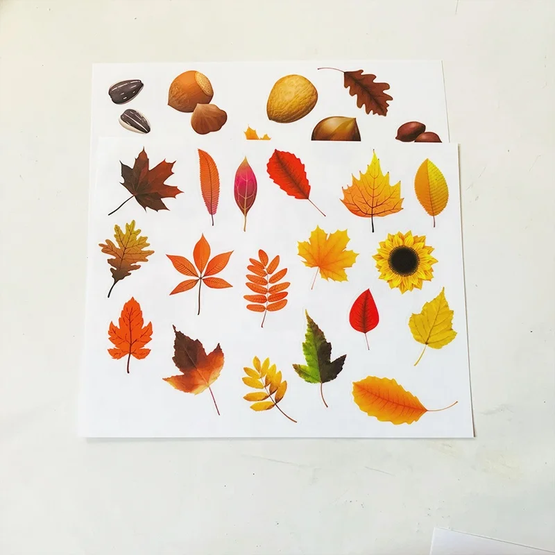 Elk snowman electrostatic stickers DIY Decorations Window Clings Custom Double Sides Decal Static Transparent Stickers