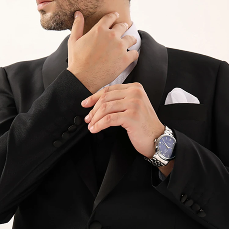 
2020 custom slim fit prom jacket black groom men wedding suit tuxedo 