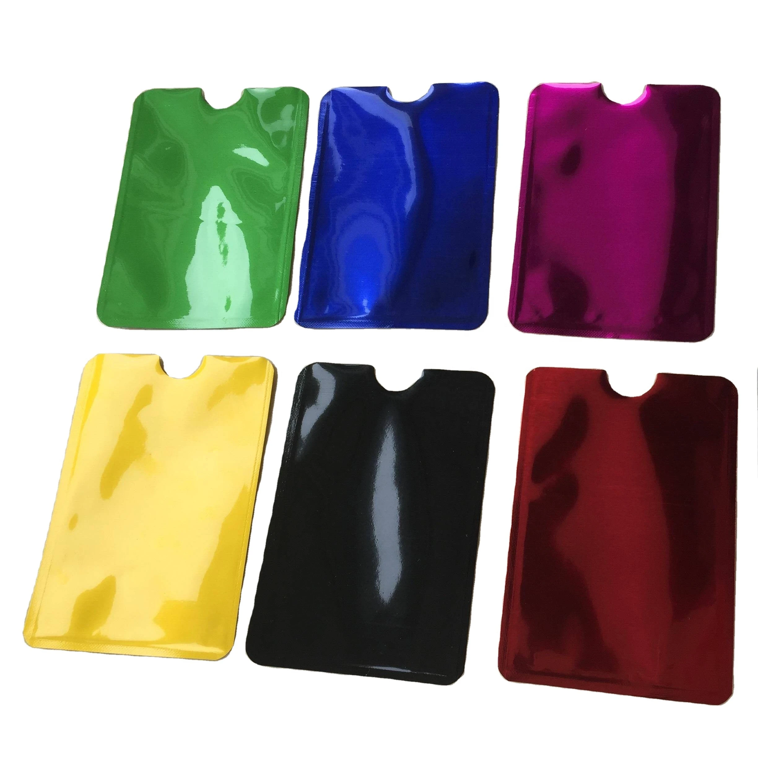 RFID Blocking Sleeves Secure Card Protector Anti-Scan Card Sleeves