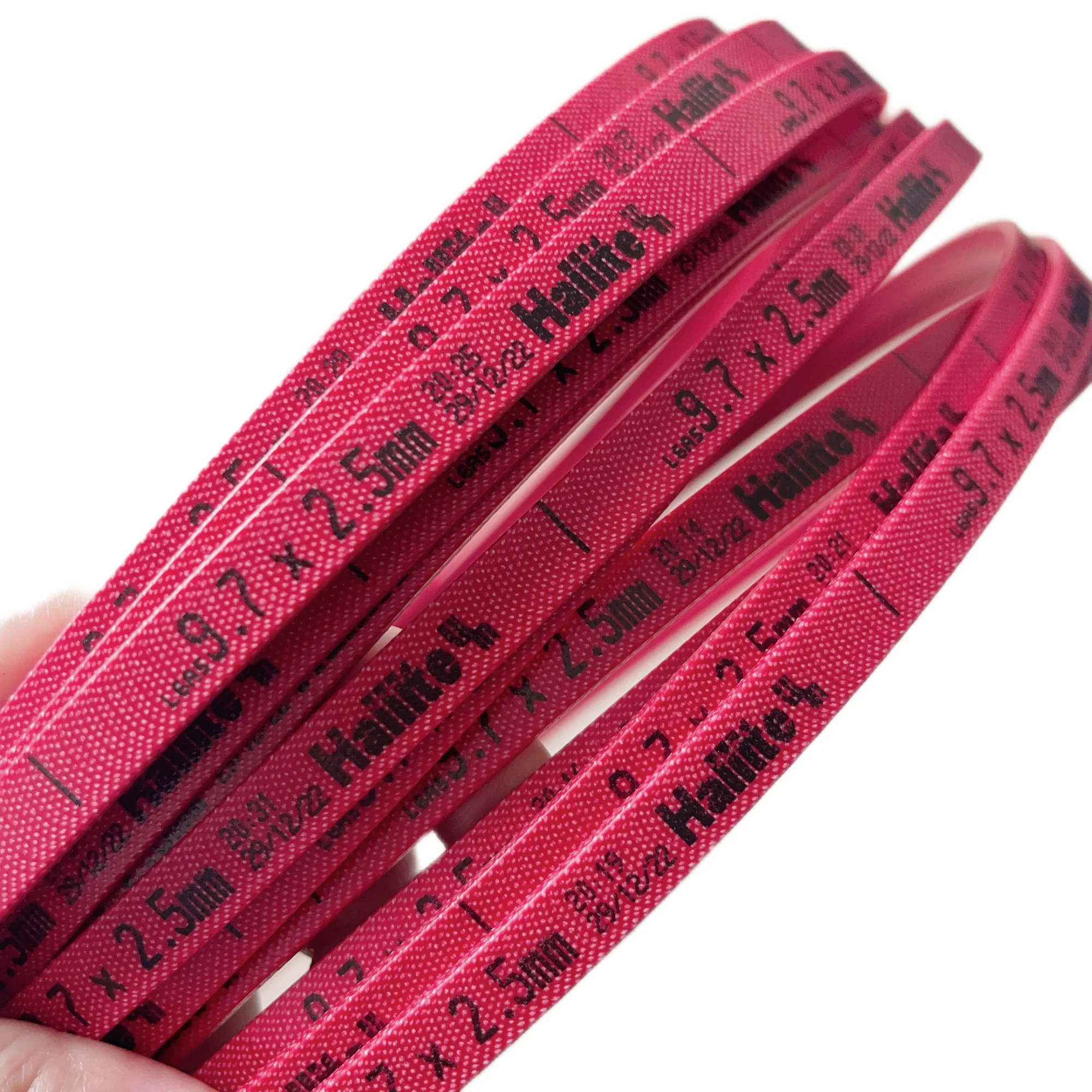 Hallite Piston and Rod RED  Orkot Slydring  High load bearing capacity  Slydring 9.7*2.5 Wear Rings