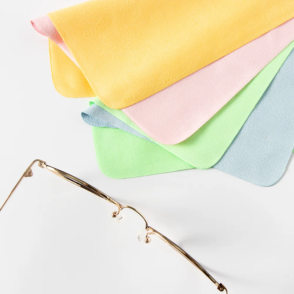 Factory Price Microfiber Glasses Lens Wiper Cloth For Eyeglasses cleaning