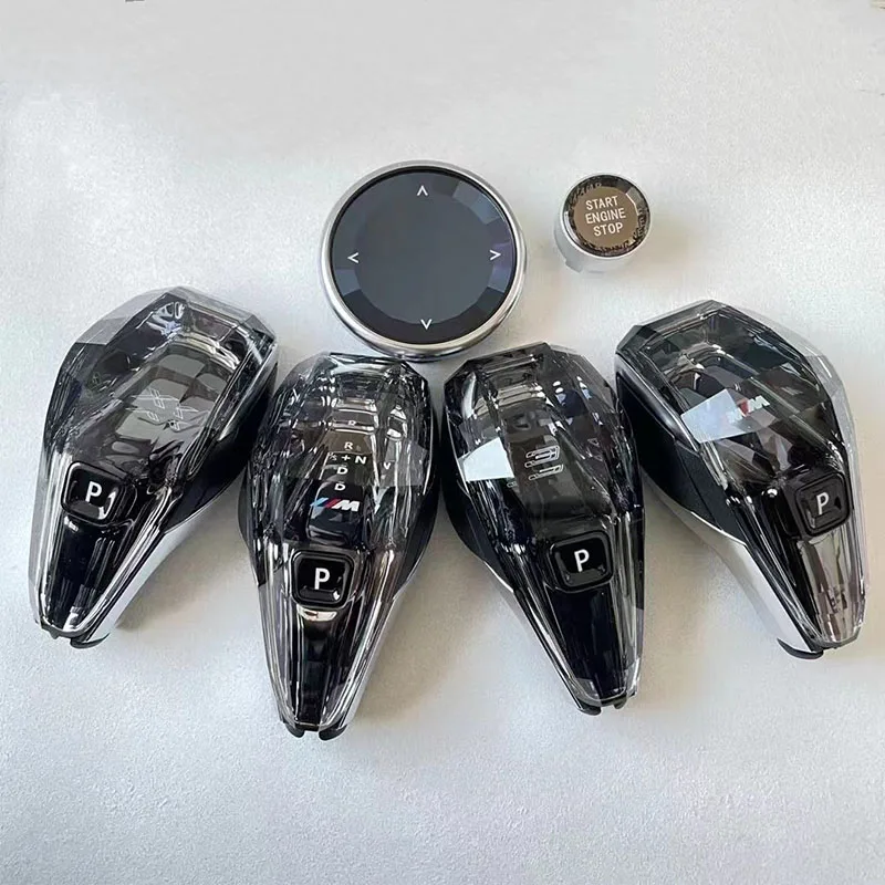 automobile shift knobs cover glass shift lever modification crystal glass