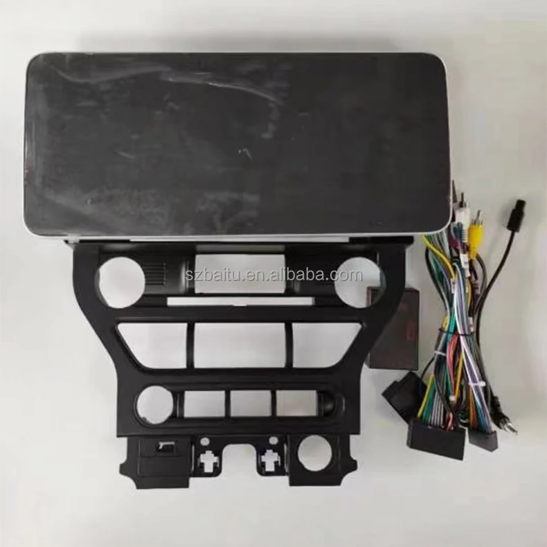 For Mustang 12.3inch Screen Inch 2+32/4+64GB 4+4Core Android Car Stereo CarPlay Android Auto Radio WiFi/GPS/BT/FM/RDS/DSP/IPS/AH