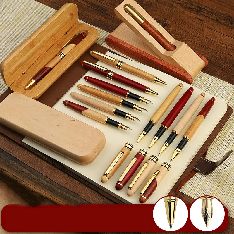 Natural World Timber Eco Collection Gifts Retro Style Items Dual Color Cap Off Music Pen Laser Engrave Pen