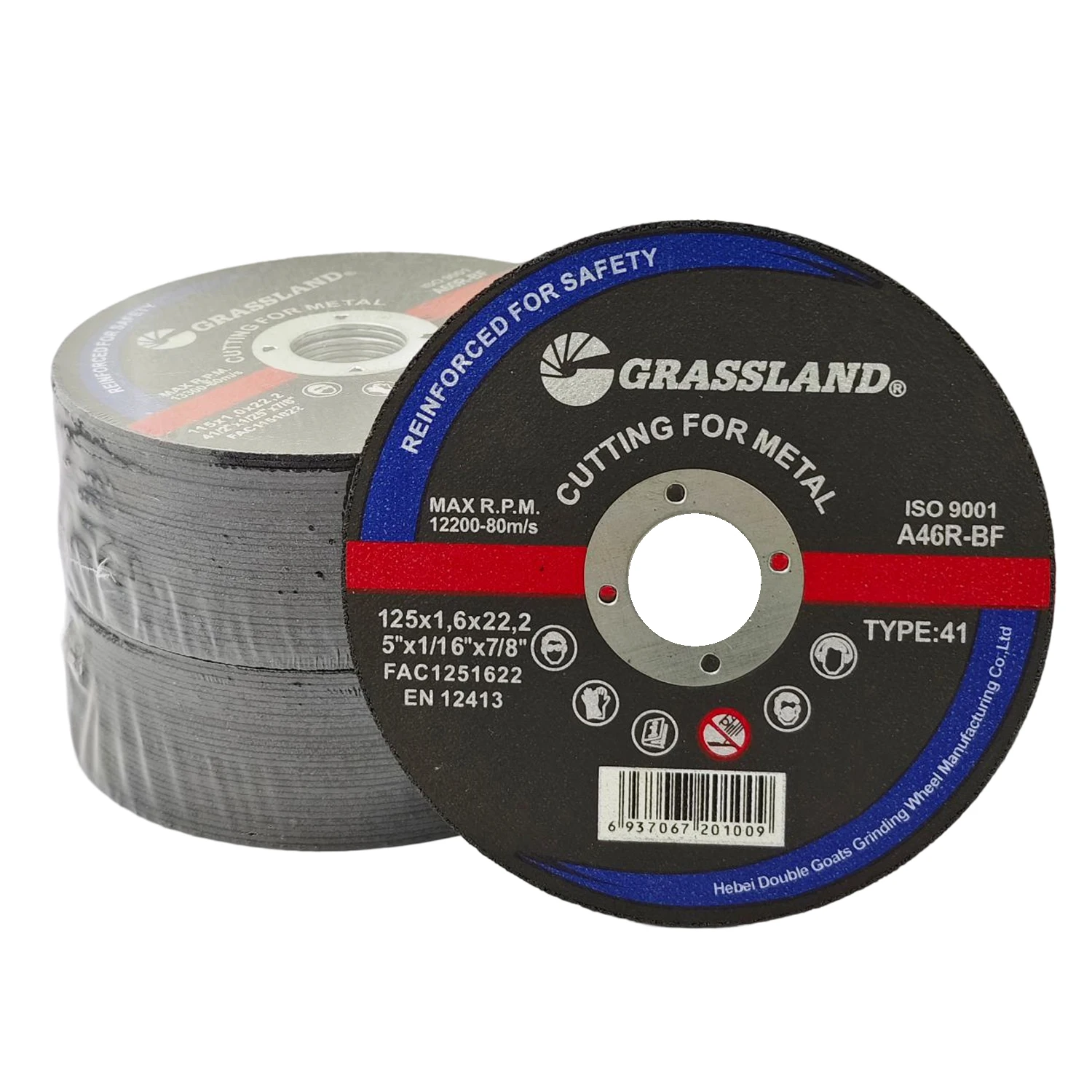 GRASSLAND 125mm cutting disk abrasif  disque de coupe disco de corte inox