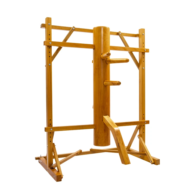 Eco-Friendly factory price wood man wing chun wooden dummy with arm Chinese Style wing chun dummy for sale