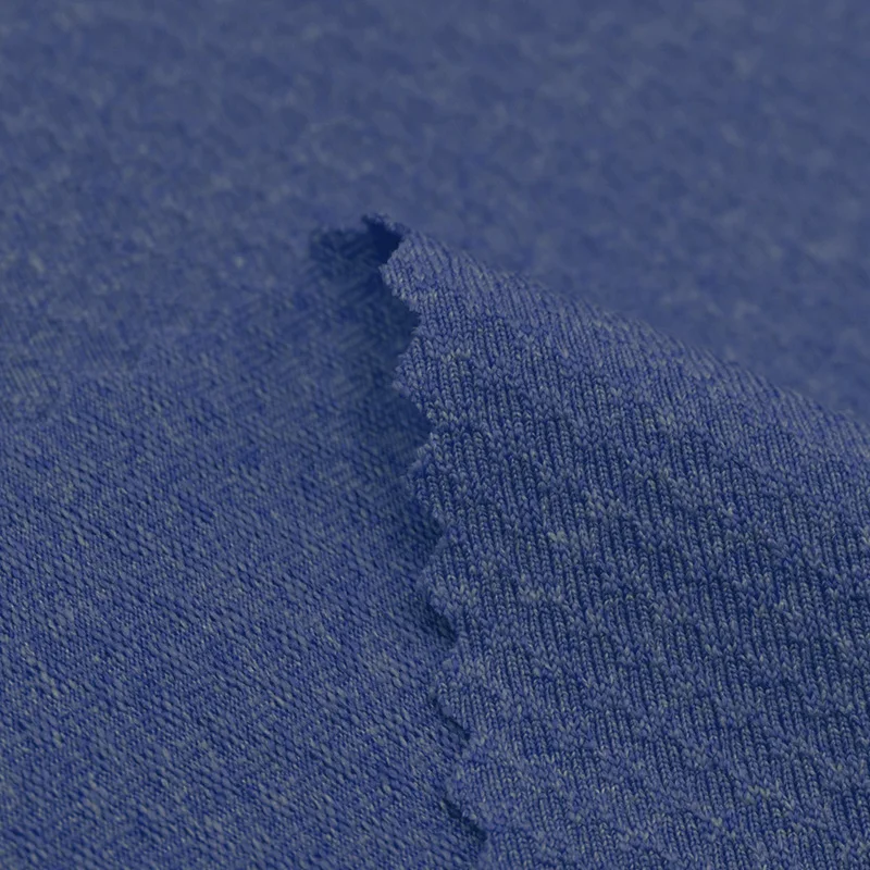 Sun-protective clothing fabric plain dyed waterproof pique fabric