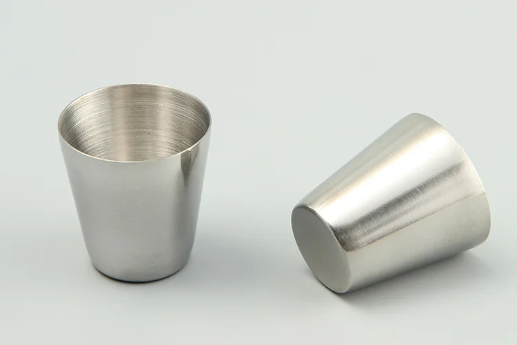 1oz stainless steel wine cup shot glass