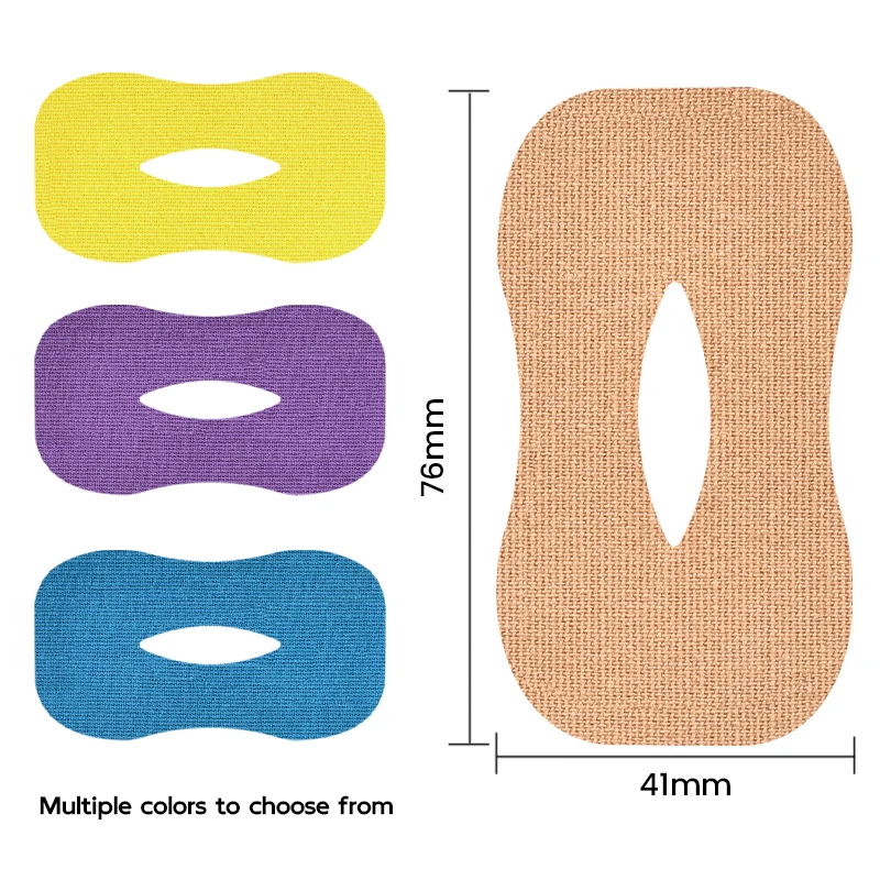 Colorful hypoallergenic anti-snoring mouth patch disposable correction adenoids face mouth tape