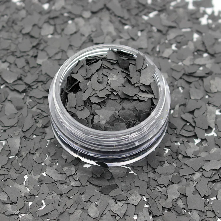 Kolortek Newest Wholesale Matte Vinyl Flakes Chips Epoxy Resin Color Flakes