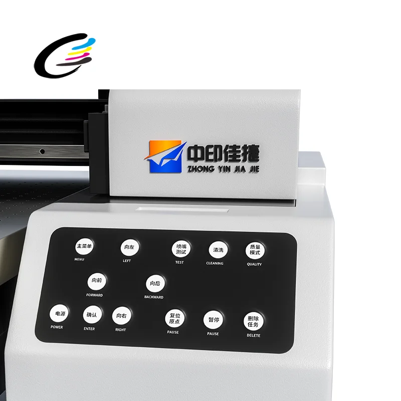 Fcolor UV DTF printer full set AB Film Automatic A3 UV Flatbed Varnish printer for phone case bottle glass metal sticker