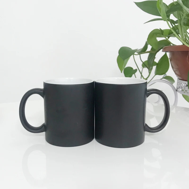 Colour Changing Cups White Porcelain Ceramic Tazas Para Sublimar Magic Cup Tazas Para Sublimar Por Mayor Magicas Grandes