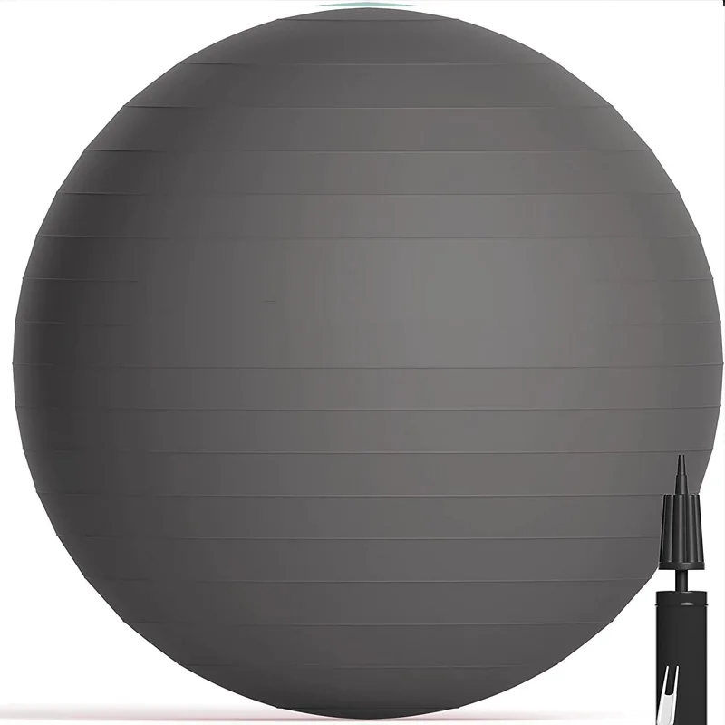 CrossFits 55 65 75 80CM stability dildos Half Chair Trainer Air Balance Ball Yoga Exercise Ball with bump