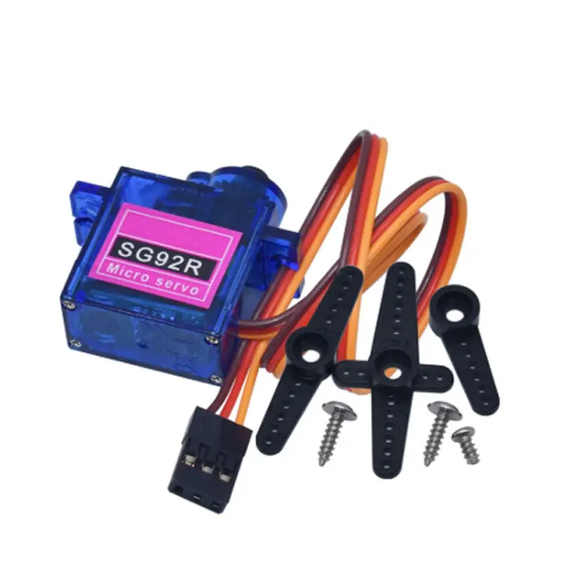 9g SG92R Micro 9g Servo Nylon Carbon Fiber Gear Replace SG90 4.8V-6V Motor For RC Car Planes Fixed wing Aircraft Helicopter