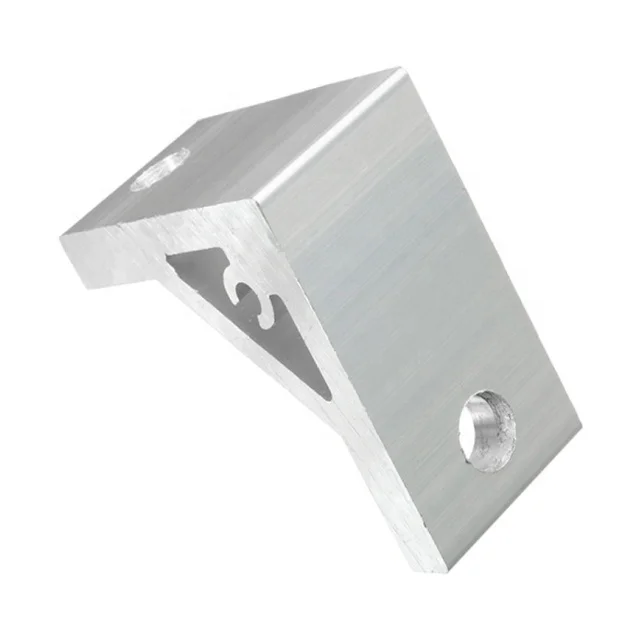 Aluminium T Slot Bracket  L type 90 Degree Corner Bracket Angle Connector For 4545 Aluminum Profile