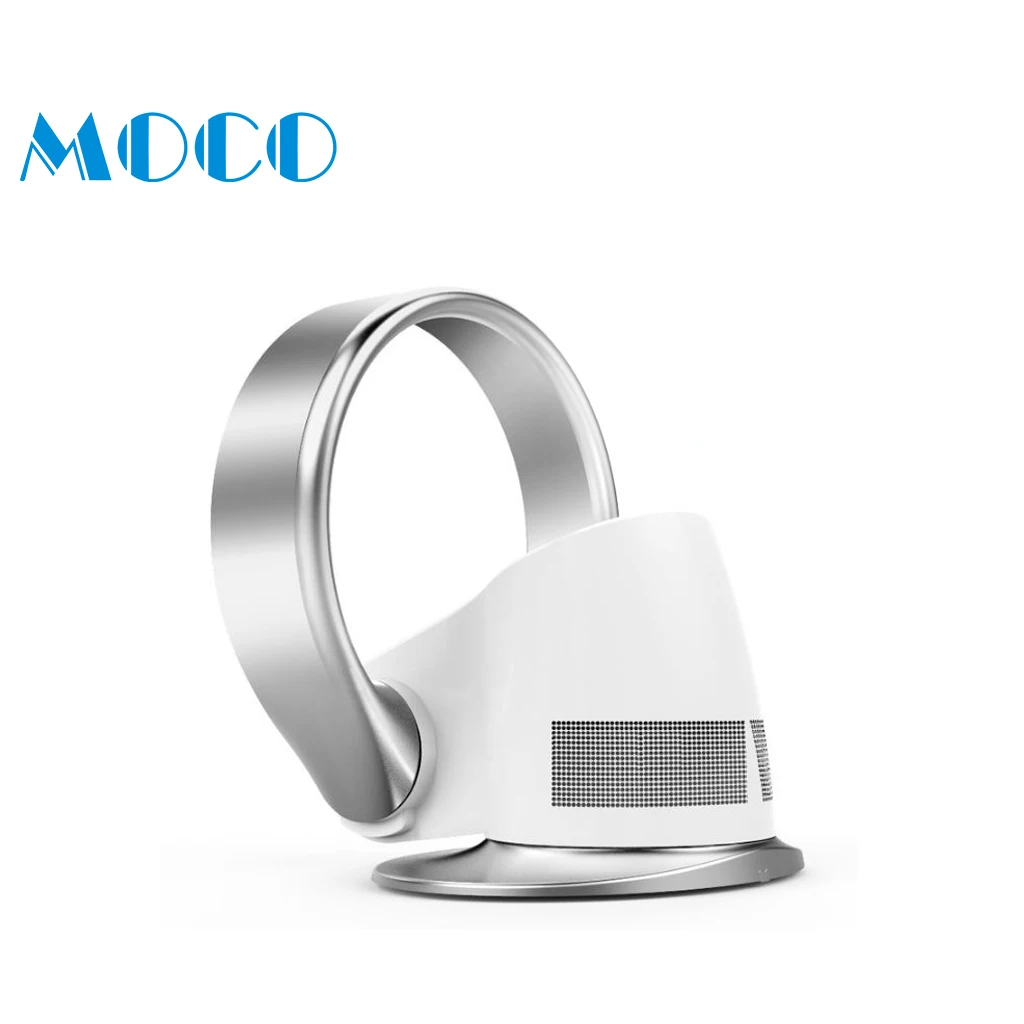 Free sample  Leafless wall mount bladeless fan intelligent table