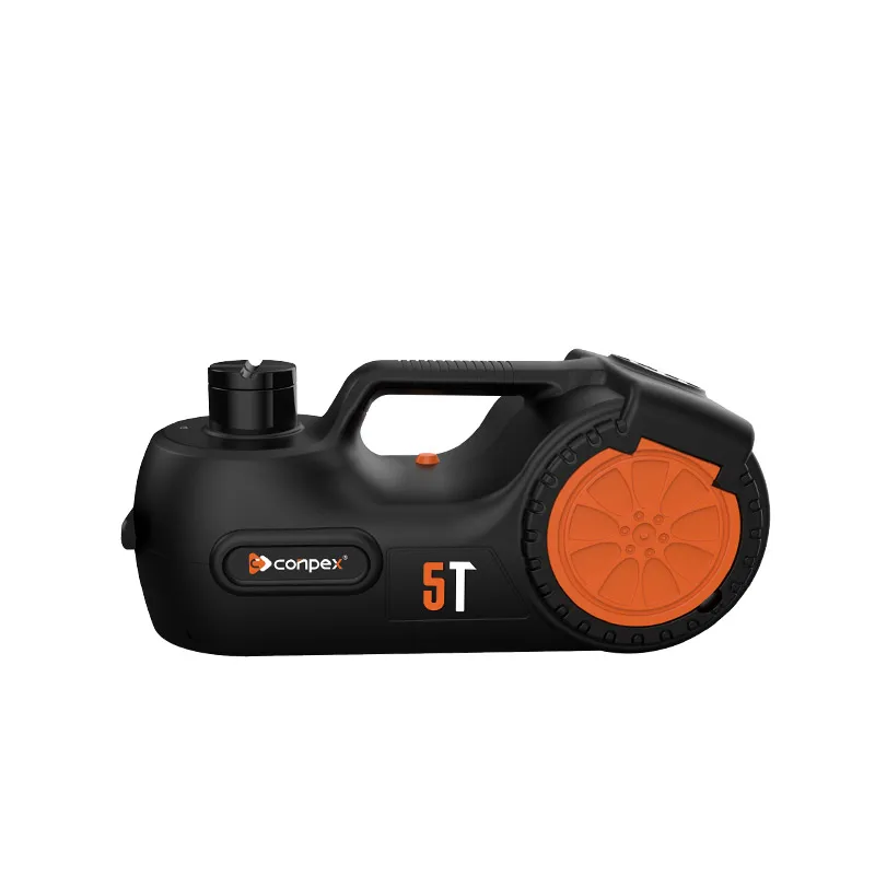 Portable Durable Black Electric Car Jack Hydraulic Jacks And Impact Wrench For Emergency Repair