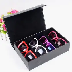 2020 China Factory Fashion 4 pcs Leather Sunglasses Storage Box