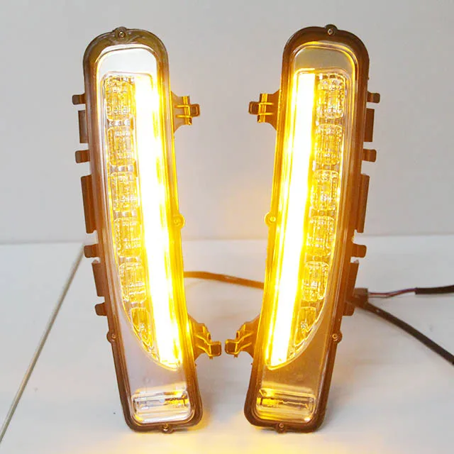 Factory price wholesale daytime running light fog lamp flickering lights for 09-14 Ford Reebok Daylight