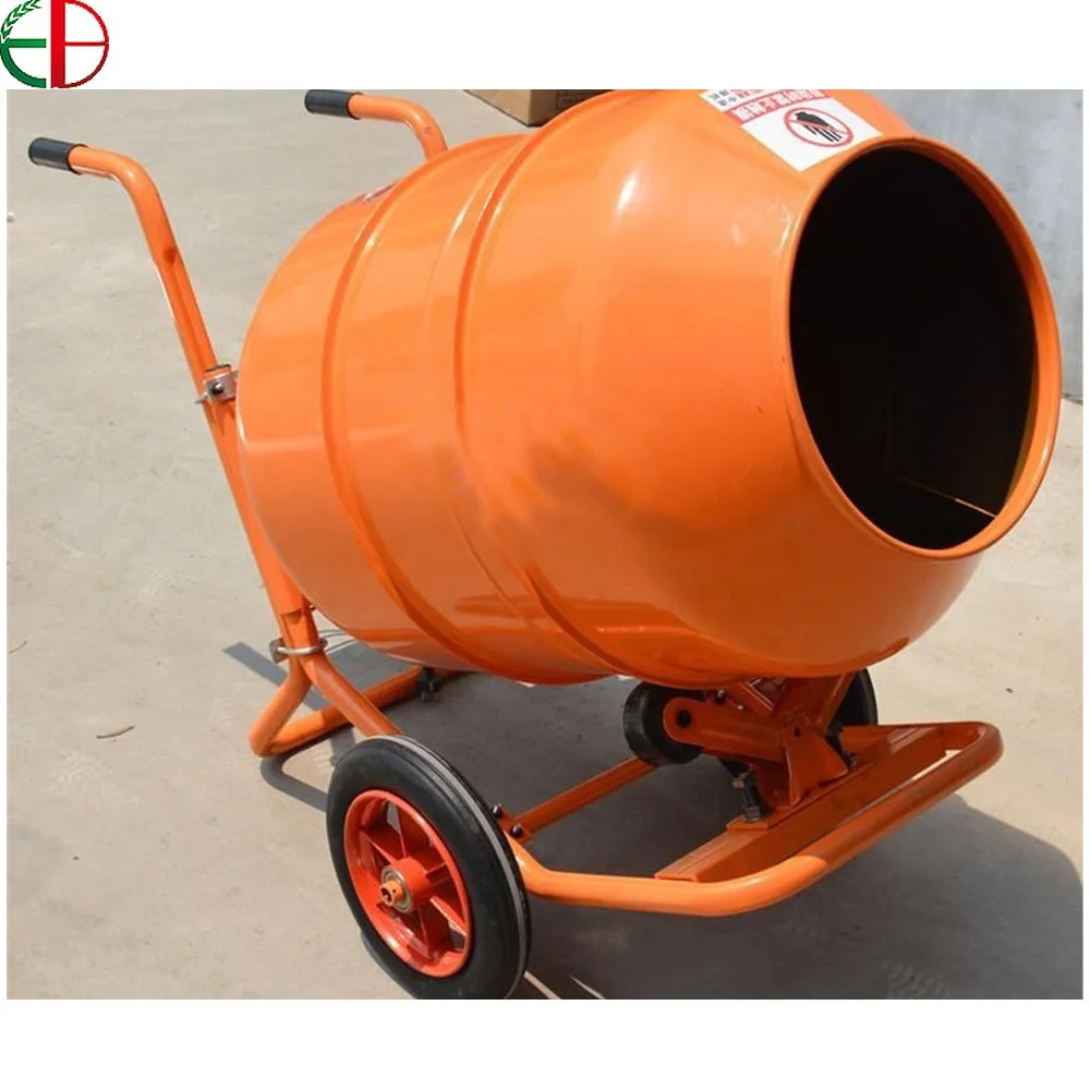CE approved mini electric portable cement concrete mixer with two wheels