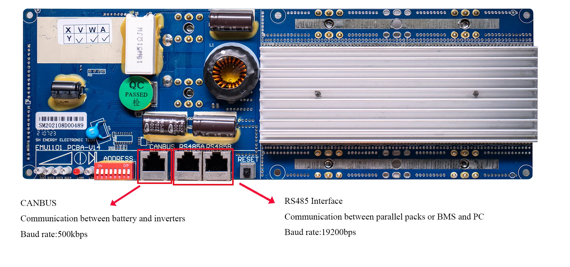 JK Daly JBD Smart BMS 8S 16S 20S 24S 100A 150A 200A bms с банкой RS485