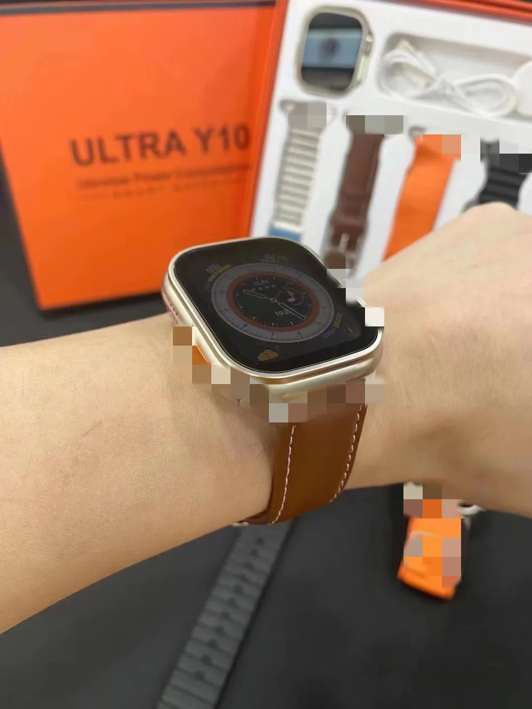 Y10 Y20 ultra 4 in 1 smart watch 2023 Latest waterproof wireless charger series 8 watch call 49mm Reloj smartwatch