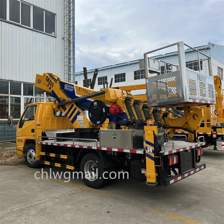 28 m high-altitude operation trucks aerial work platform lift price