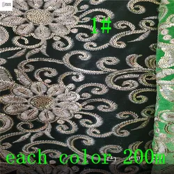 wholesale  High quality hot selling velvet embroidery fabric  sequin   stock  fabric for dress