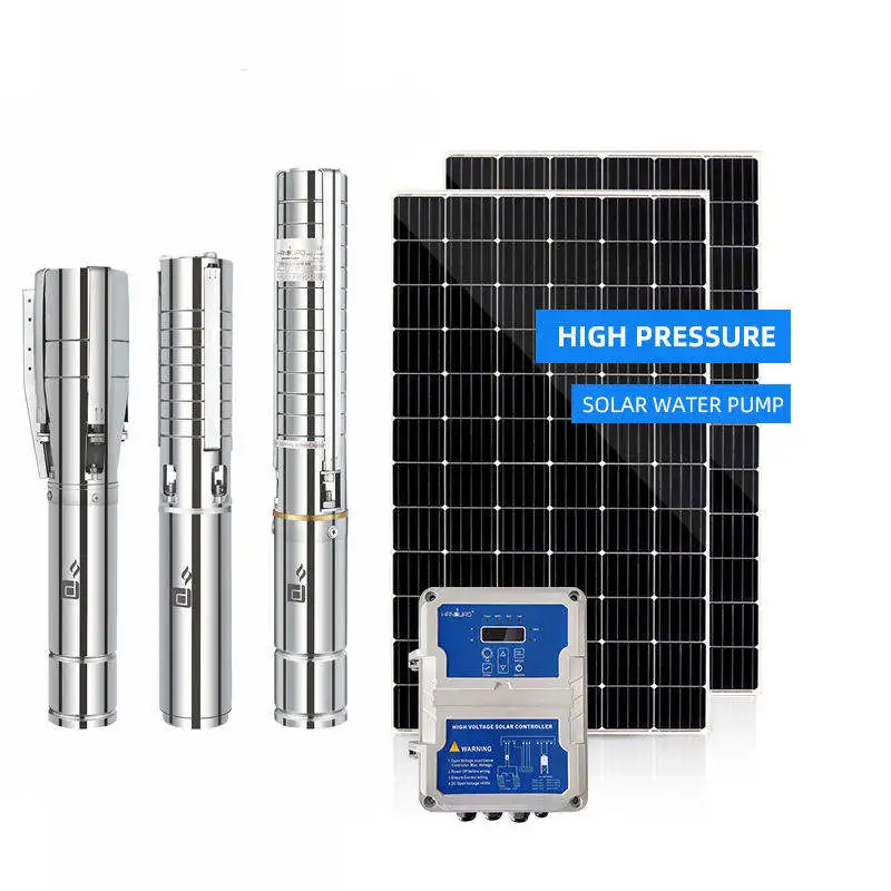 Солнечный водяной насос 1 Kuyu Gne Li Pompa Pannelli agroltura Idrica Kit Solar Derin Dalgi Solara Pozzo
