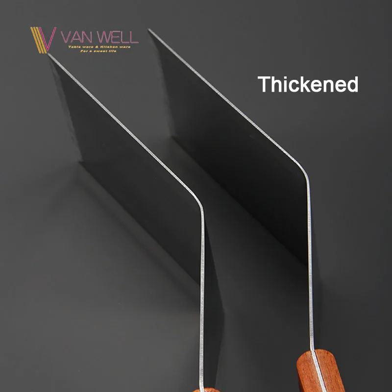 Stainless Steel Spatula Kitchen Spatula Baking Cake BBQ Spatula Kitchenware