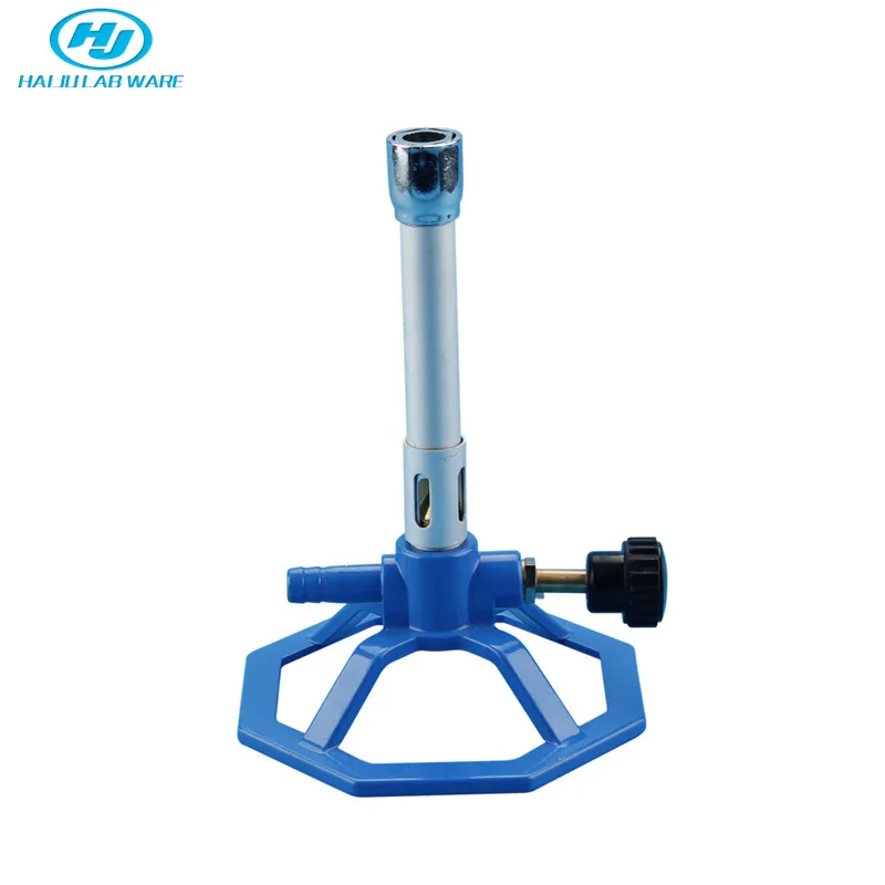 HAIJU LAB Chemical Natural Gas Alloy Bunsen Burner For Laboratory