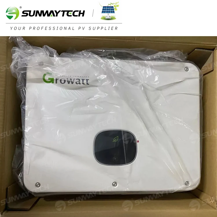Growatt MAC 40KTL3-X Solar Inverter Hybrid 3 Phase 30kw 33kw 40kw 24v Pure Sine Wave on Grid Tied Pv