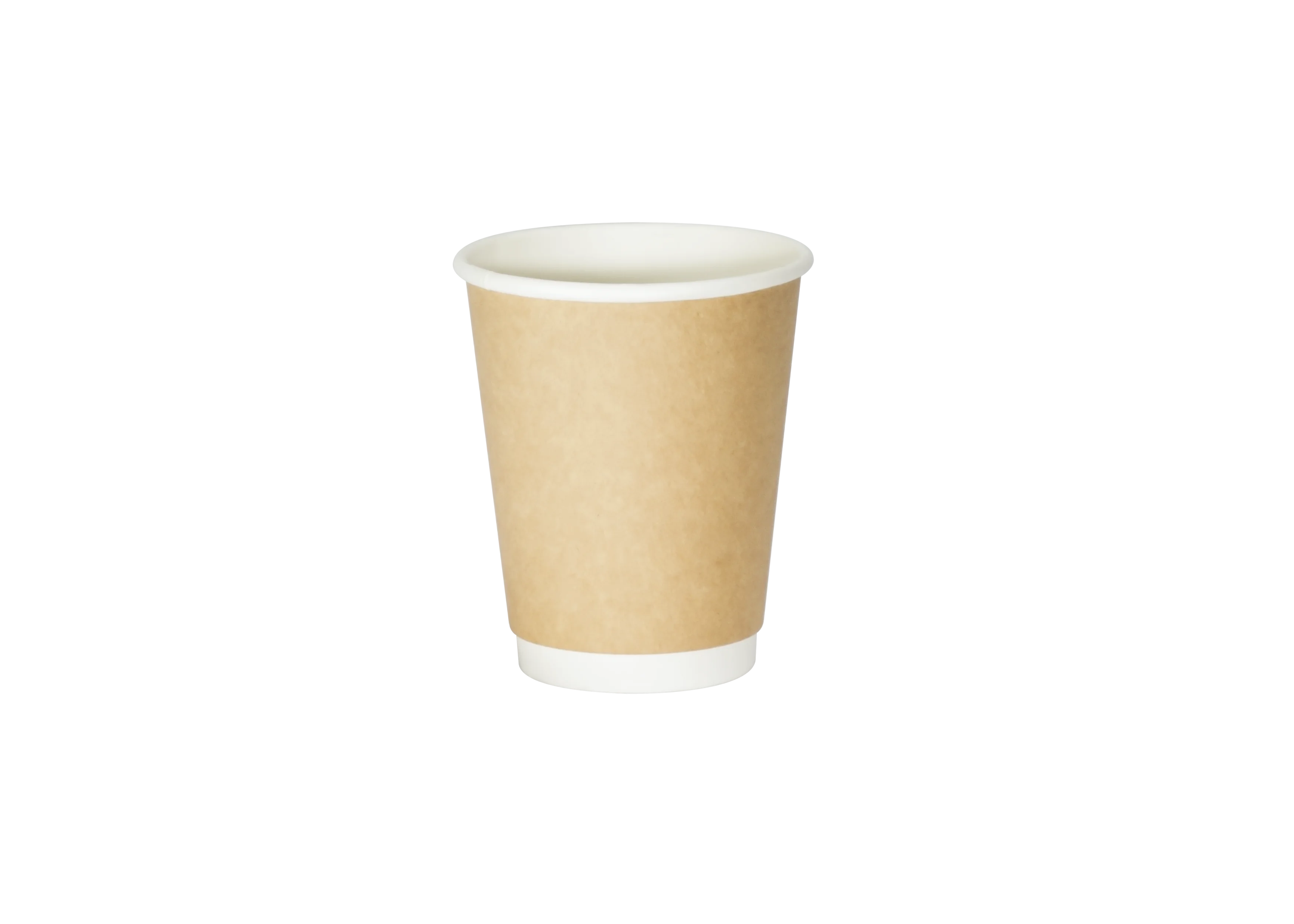 Hot Filling Double Wall Thick Paper Eco Friendly Custom Logo Color 12oz 16oz Coffee Cup Paper With Lid