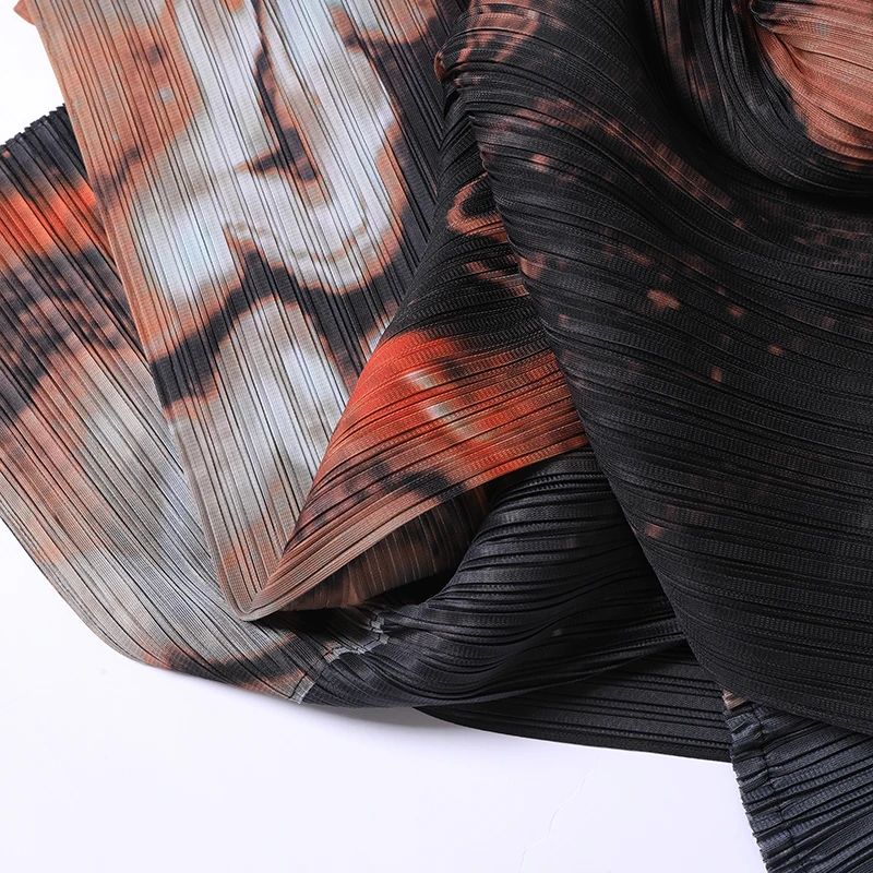 2024 Hot-Selling Middle Eastern Casual Muslim Abaya Dress Stylish And Elegant Open-Front Belted Pleated Abaya