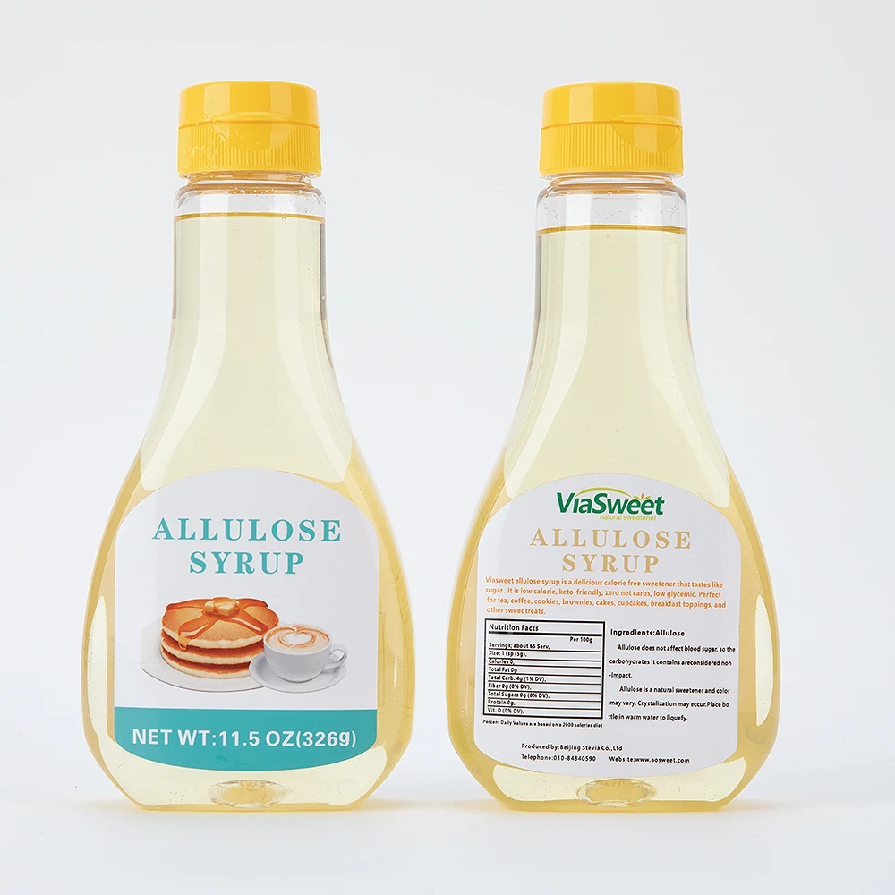 Zero Calorie Allulose Sweetener Liquid Syrup