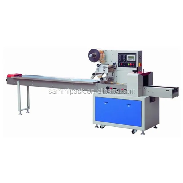 Automatic Horizontal packing machine for packing пончиков bread dessert pillow