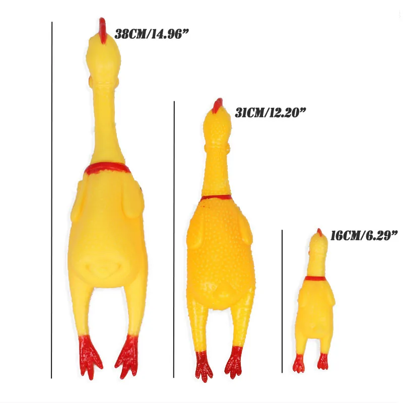 Relaxlines Upgraded version Pet supplies screaming chicken pet toy super funny screaming chicken cat dog toy