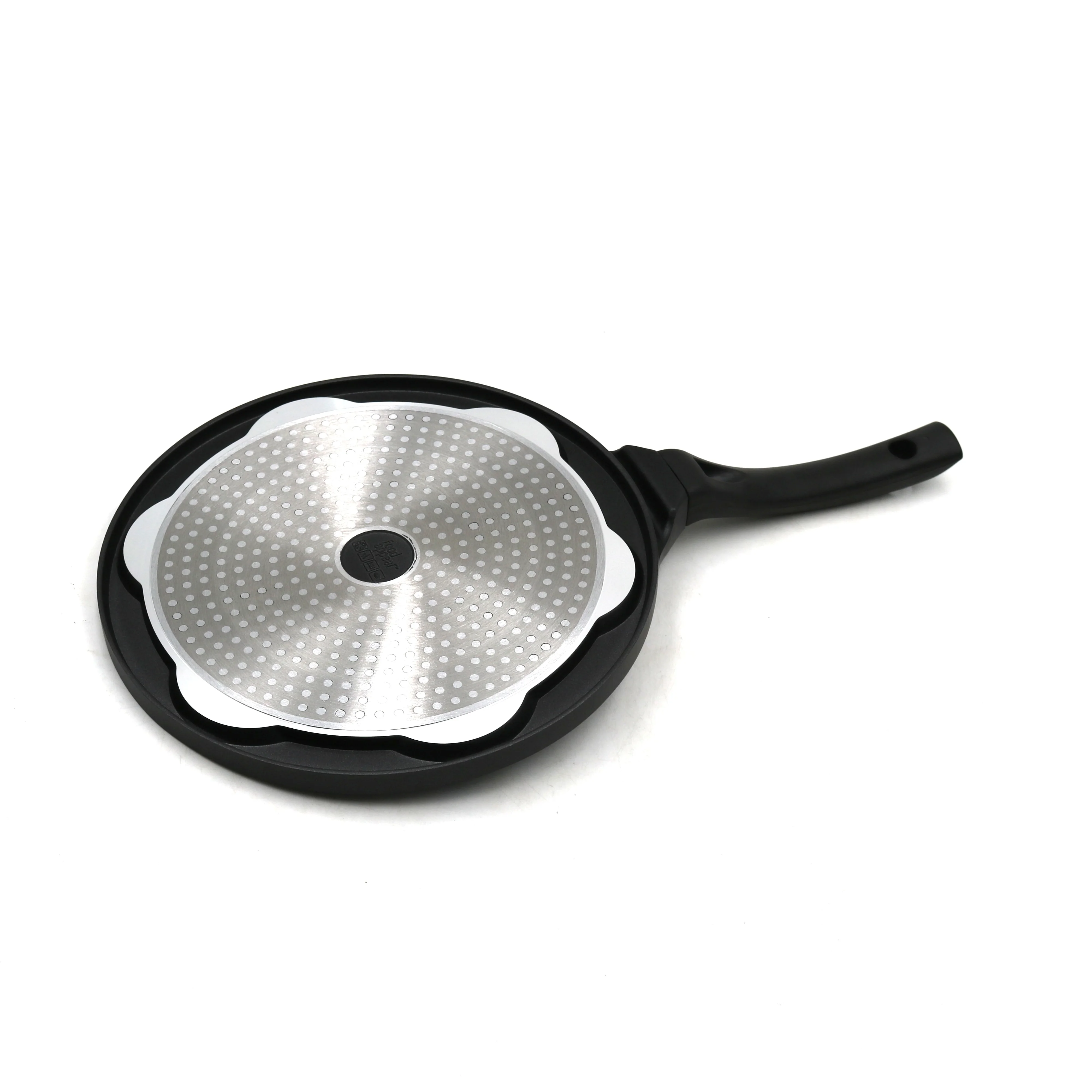 Personalized Kitchen Cookware Frying Pan Aluminum 7 Holes Non-stick Cooking Pan Fry Pan