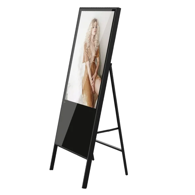 32 Inch Smart LCD Screen Tiktok Portable Touch Screen Digital Signage For Marketing Advertising
