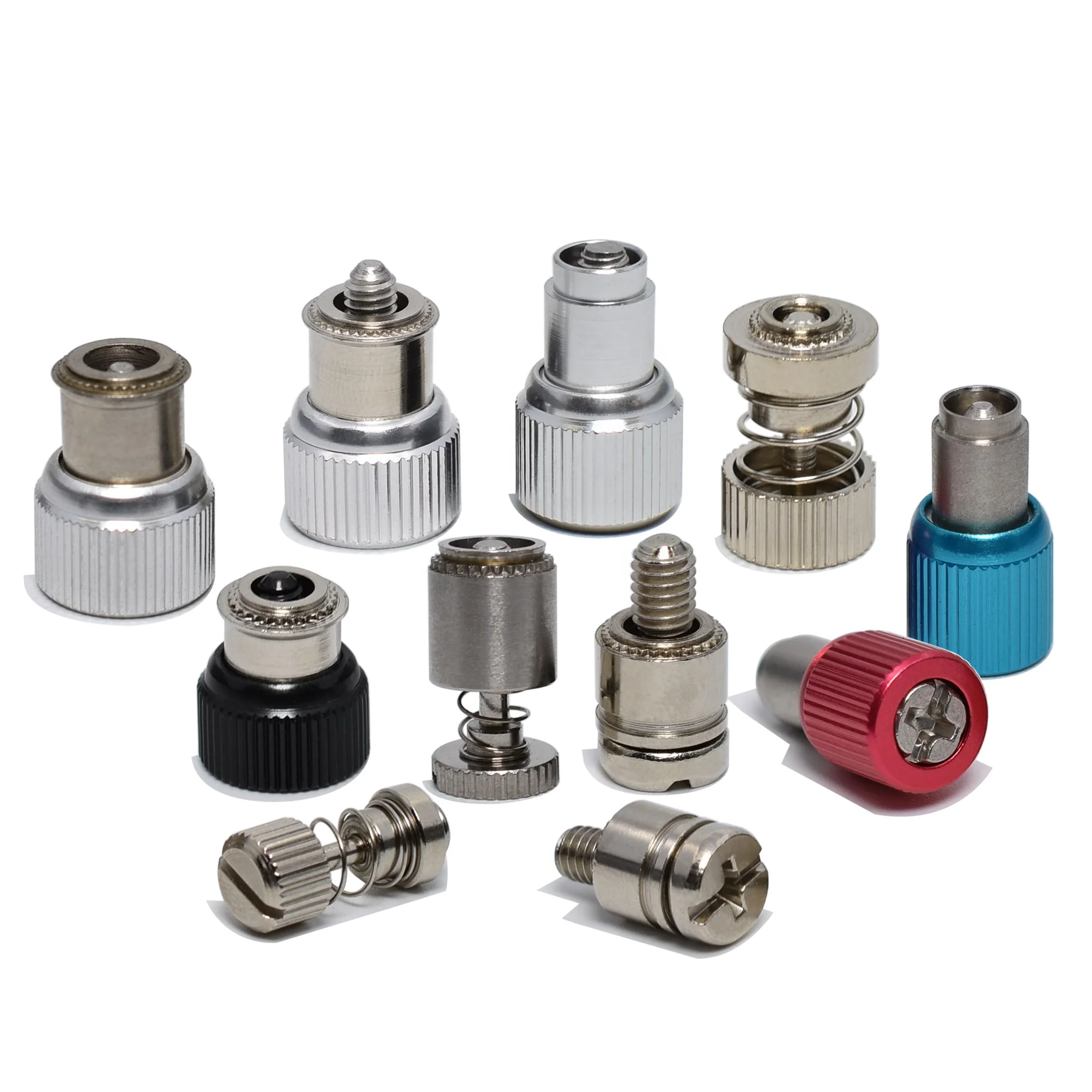 Stainless steel captive spring loaded panel fastener screws for sheet metal PF09 PF10 PF11 PF30 PF31 PF32 PF41 PF50 PFC2 PFHV